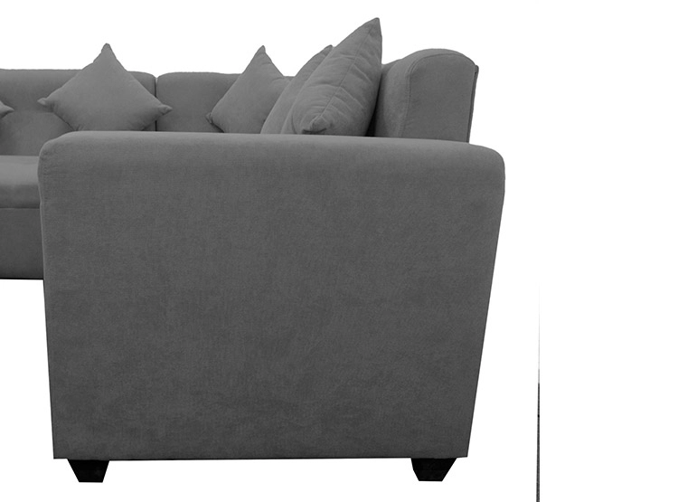 SOFA SECCIONAL DECO CLASS TORINO 5C + POUFS - 3