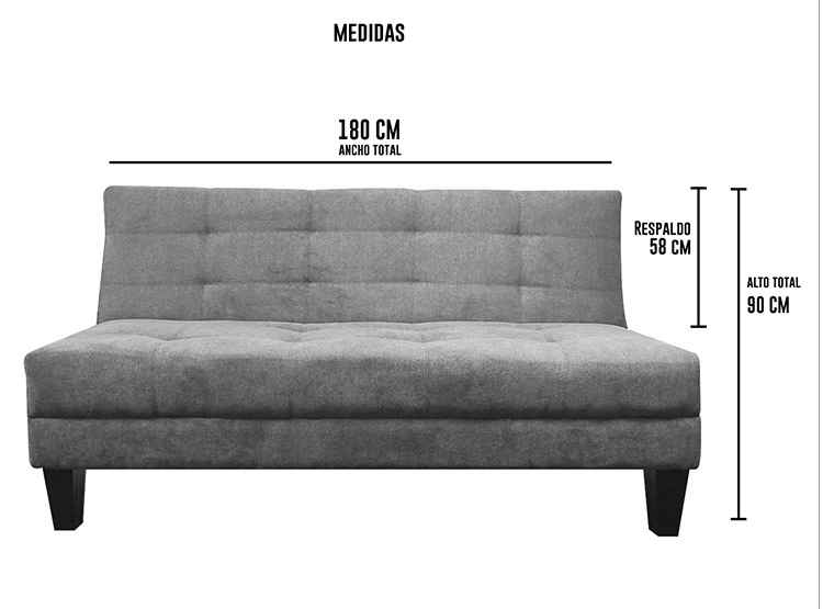 SOFA CAMA DECO CLASS POTENZA 3C - 7