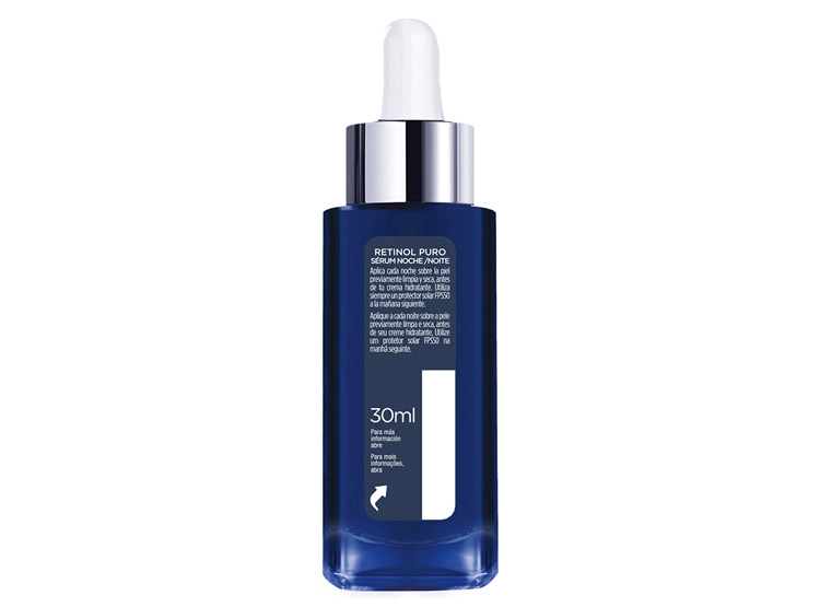 SERUM FACIAL LOREAL NOCHE DERMO EXPERTISE RETINOL PURO REVITALIFT 30 ML - 3