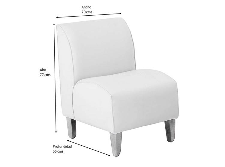 SET POLTRONAS BODEVIR SOFT 1 CUERPO FELPA - 6