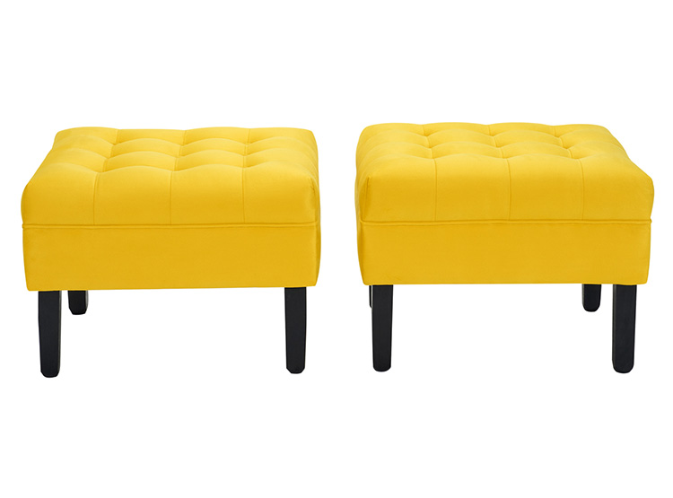 SET 2 POUF BODEVIR WOOD