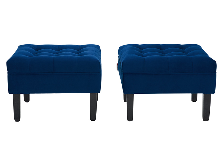 SET 2 POUF BODEVIR WOOD - 1