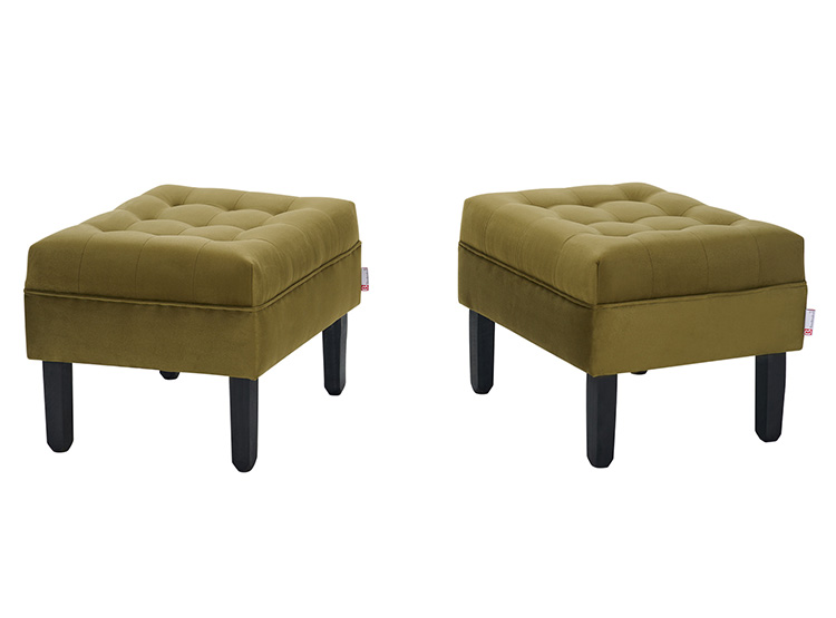 SET 2 POUF BODEVIR WOOD - 2