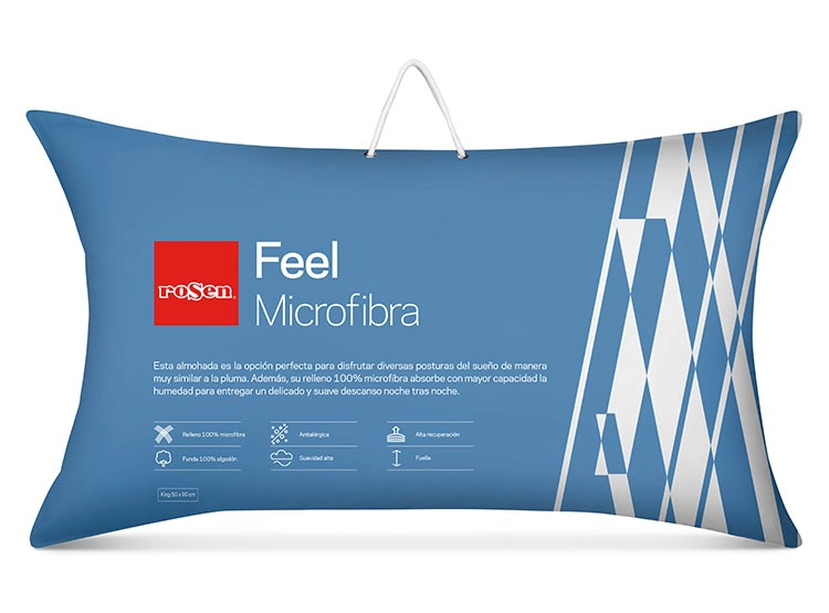 ALMOHADA ROSEN FEEL MICROFIBRA KING - 3