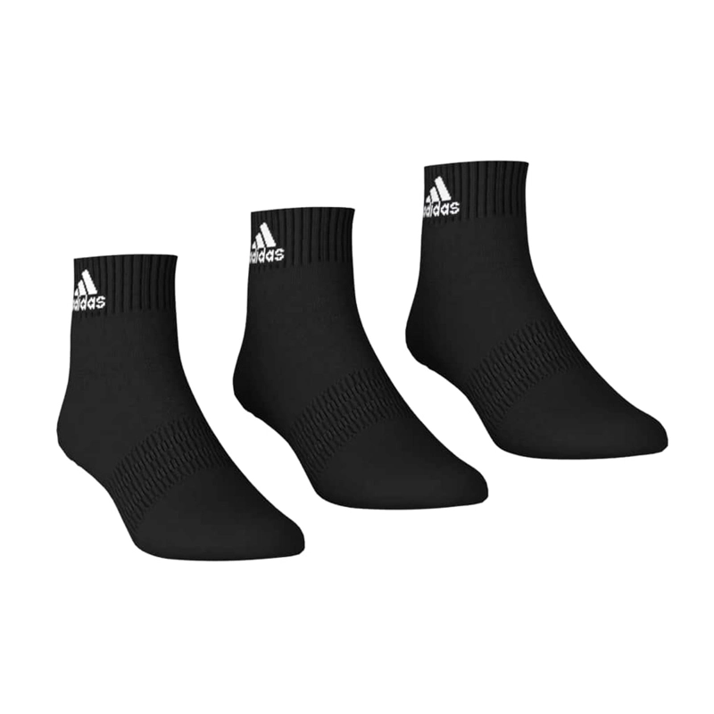 CALCETINES ADIDAS TOBILLEROS NEGRO - 5