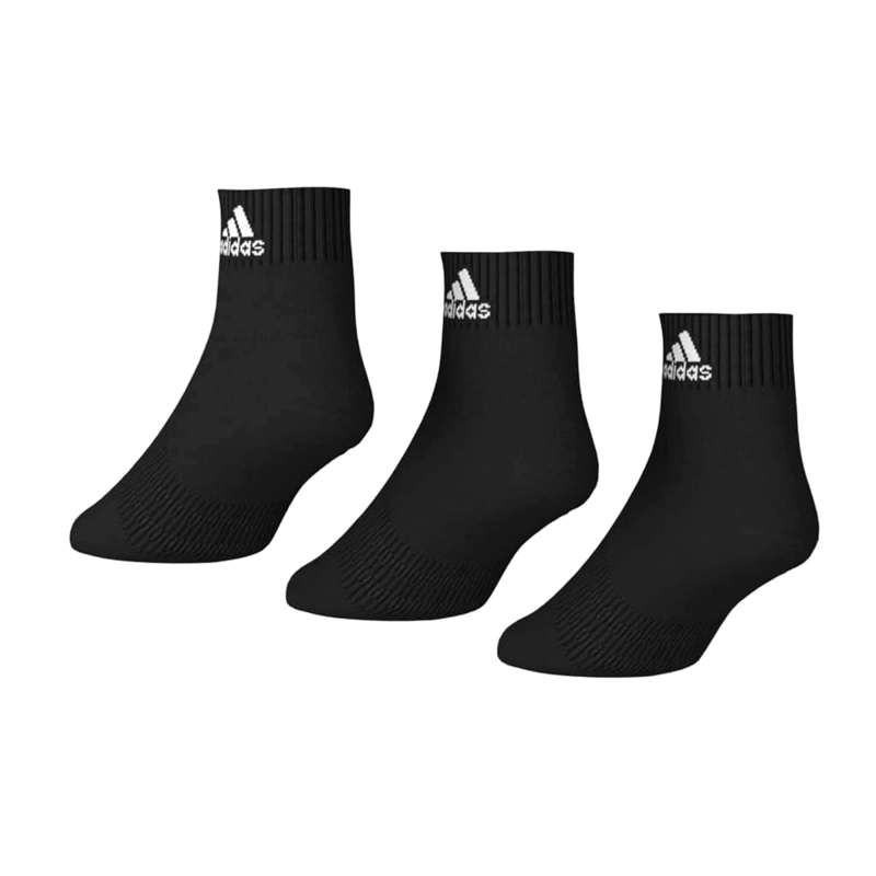 CALCETINES ADIDAS TOBILLEROS NEGRO - 9