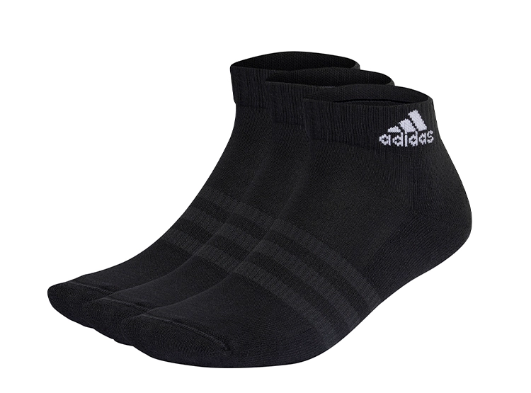 CALCETINES ADIDAS TOBILLEROS NEGRO - 1
