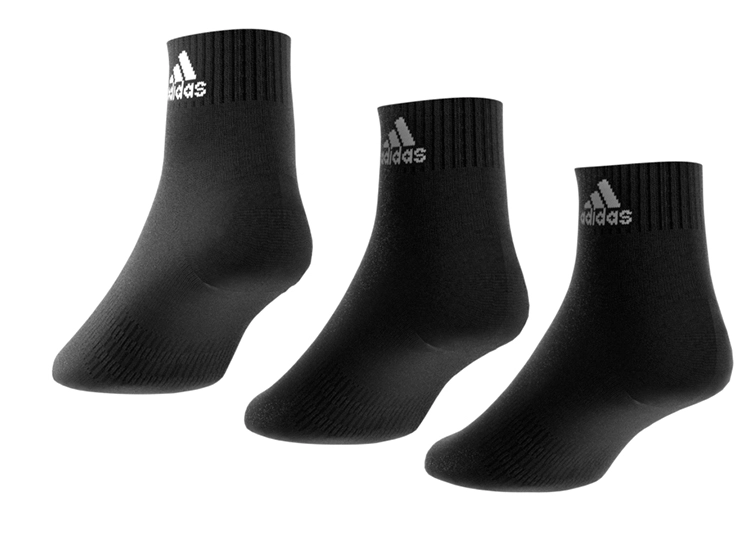 CALCETINES ADIDAS TOBILLEROS NEGRO - 6