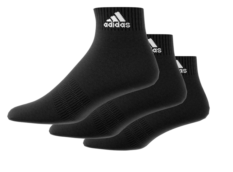 CALCETINES ADIDAS TOBILLEROS NEGRO - 7