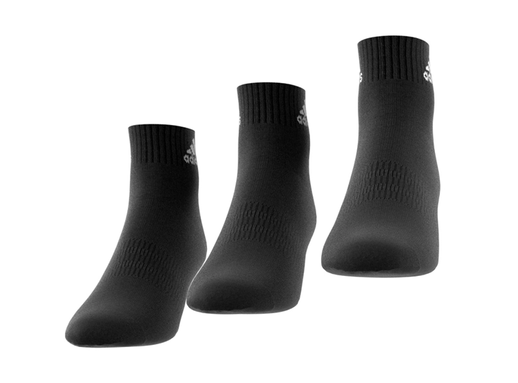 CALCETINES ADIDAS TOBILLEROS NEGRO - 9