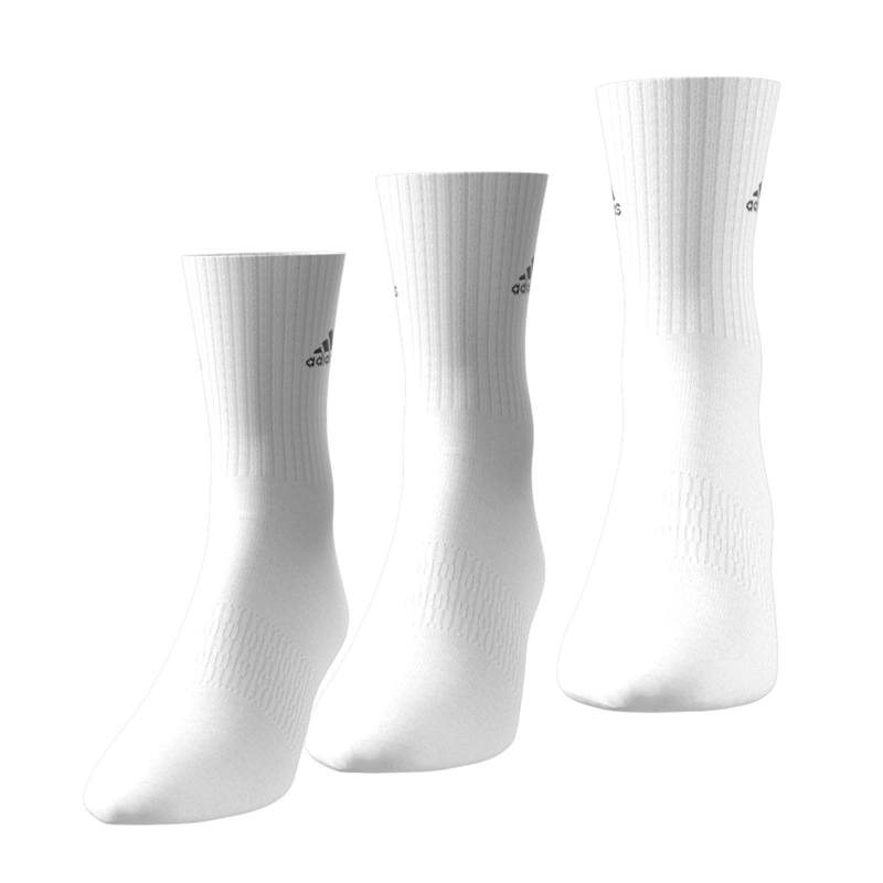 CALCETINES ADIDAS MEDIA PANTORRILLA BLANCO - 12