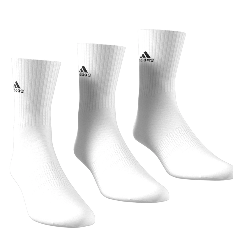 CALCETINES ADIDAS MEDIA PANTORRILLA BLANCO - 5