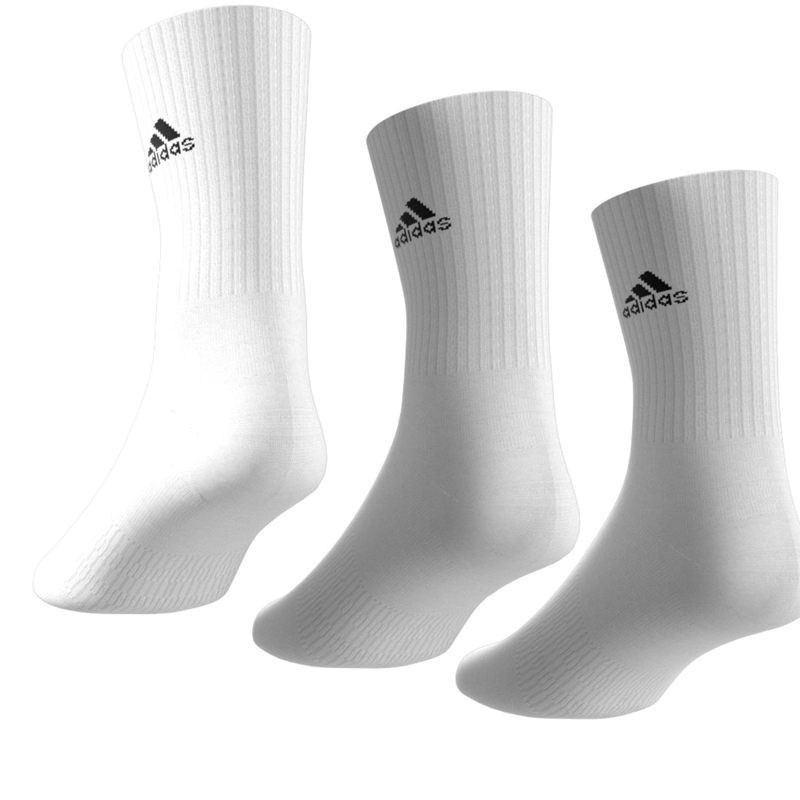 CALCETINES ADIDAS MEDIA PANTORRILLA BLANCO - 9