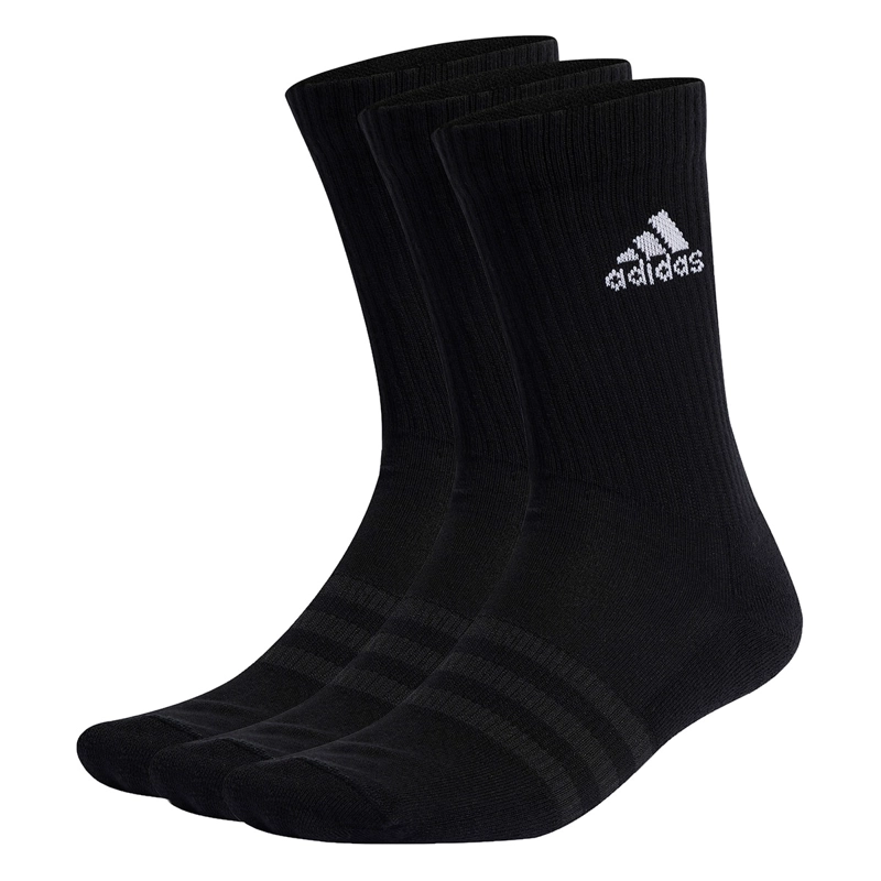 CALCETINES ADIDAS MEDIA PANTORRILLA NEGRO - 1