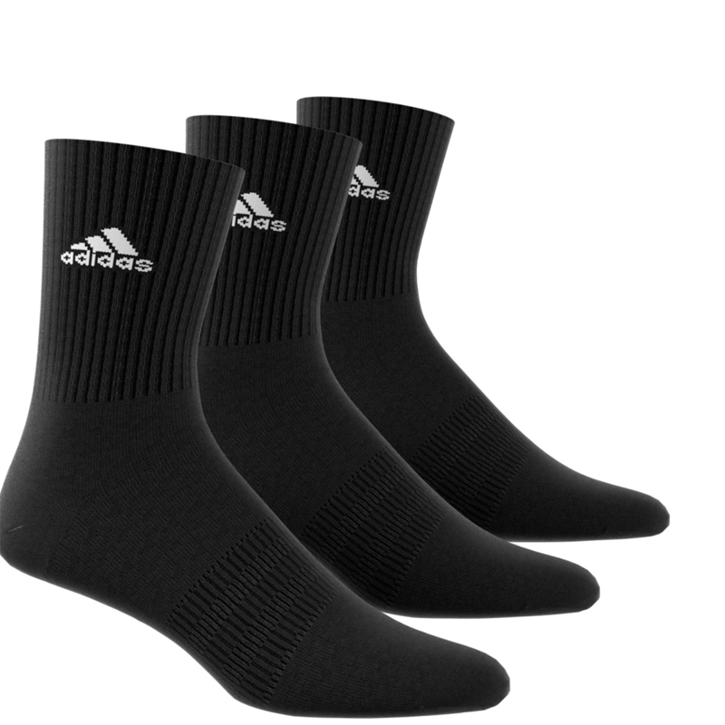 CALCETINES ADIDAS MEDIA PANTORRILLA NEGRO - 3