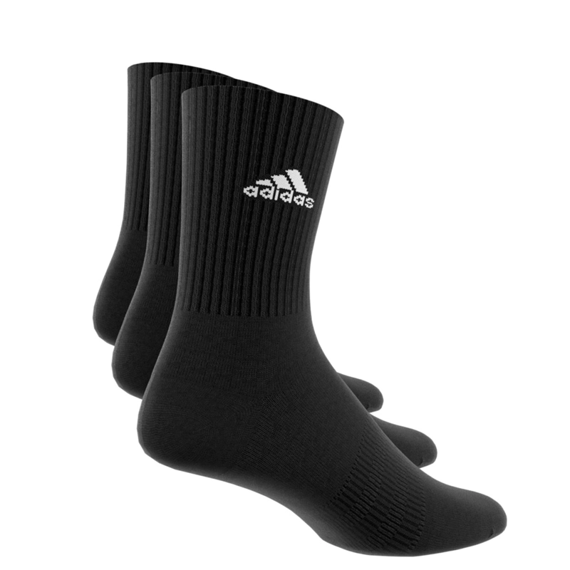 CALCETINES ADIDAS MEDIA PANTORRILLA NEGRO - 4