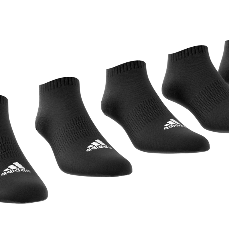 CALCETINES ADIDAS TOBILLERO SPORTSWEAR NEGRO - 2