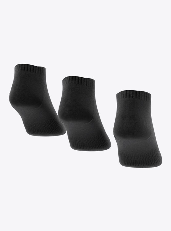 CALCETINES ADIDAS TOBILLEROS NEGRO - 5