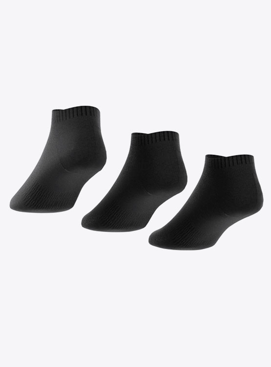 CALCETINES ADIDAS TOBILLEROS NEGRO - 6