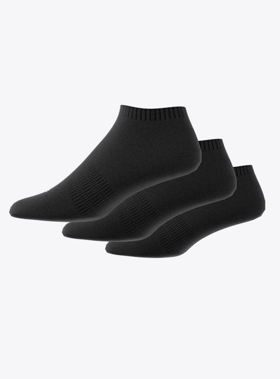 CALCETINES ADIDAS TOBILLEROS NEGRO - 7