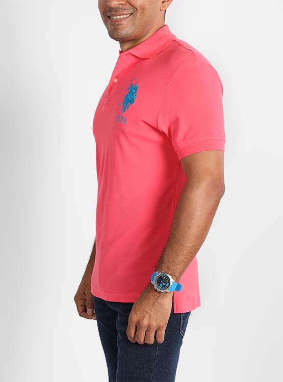 POLERA MANGA CORTA ALGODÓN HOMBRE US POLO ASSN BÁSICA - 2