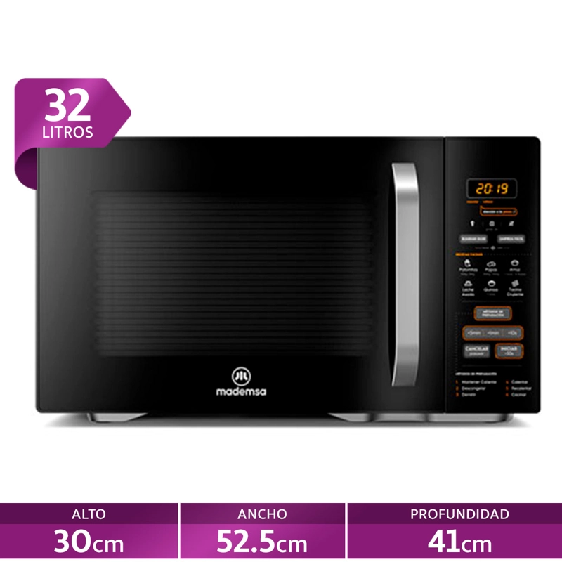 MICROONDAS DIGITAL MM31FB 31 LTS MADEMSA