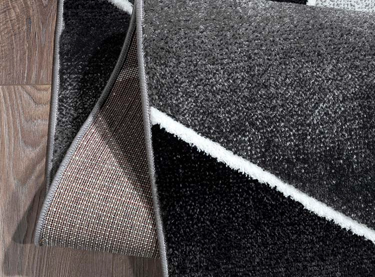 ALFOMBRA IDETEX FRISE CARVED AVANGARD CONTEMPORÁNEA MODERNA 150 X 200 CM NEGRO - 3