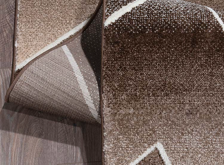ALFOMBRA IDETEX FRISE CARVED AVANGARD CONTEMPORÁNEA MODERNA 150 X 200 CM MARRÓN - 3
