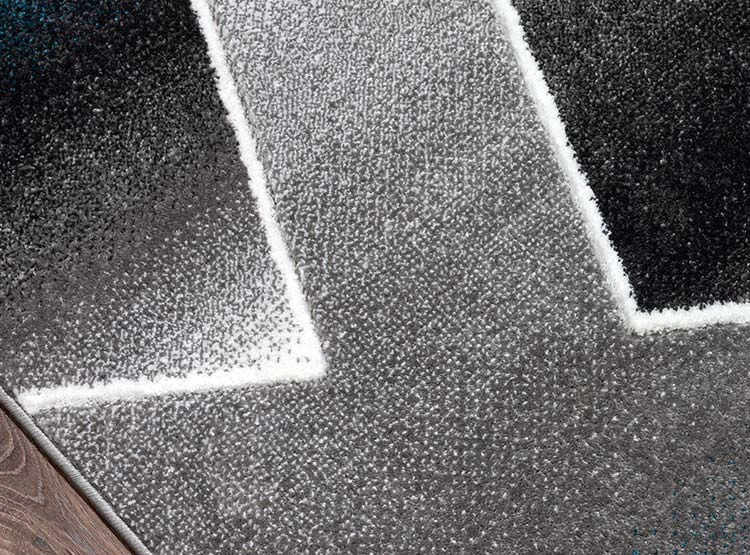 ALFOMBRA IDETEX FRISE CARVED AVANGARD CONTEMPORÁNEA MODERNA 150 X 200 CM CELESTE - 2
