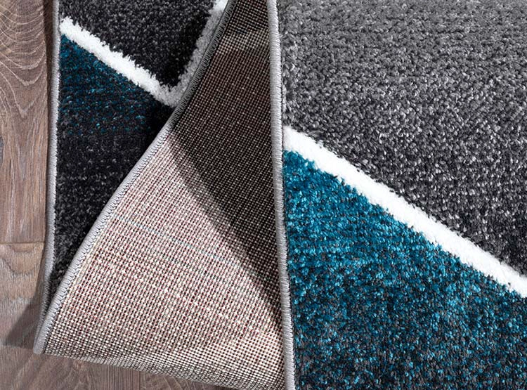 ALFOMBRA IDETEX FRISE CARVED AVANGARD CONTEMPORÁNEA MODERNA 150 X 200 CM CELESTE - 3