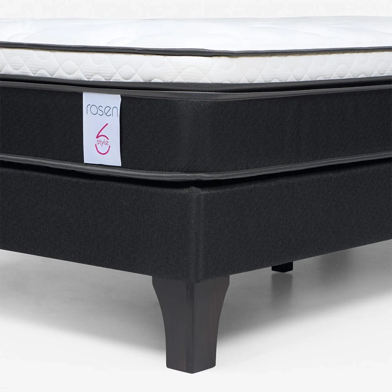 CAMA EUROPEA ROSEN STYLE 6 1.5 PLAZAS + SET RACHEL - 6