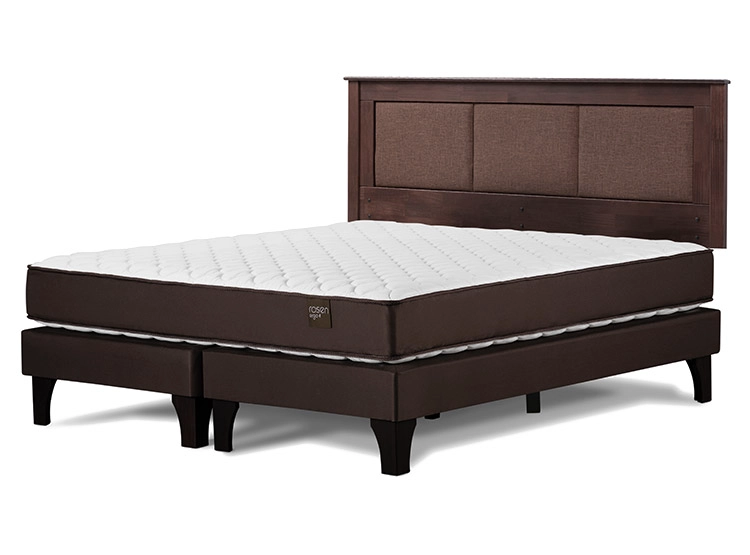 JUEGO DE DORMITORIO ROSEN CAMA EUROPEA ERGO T KING + RESPALDO RACHEL - 2