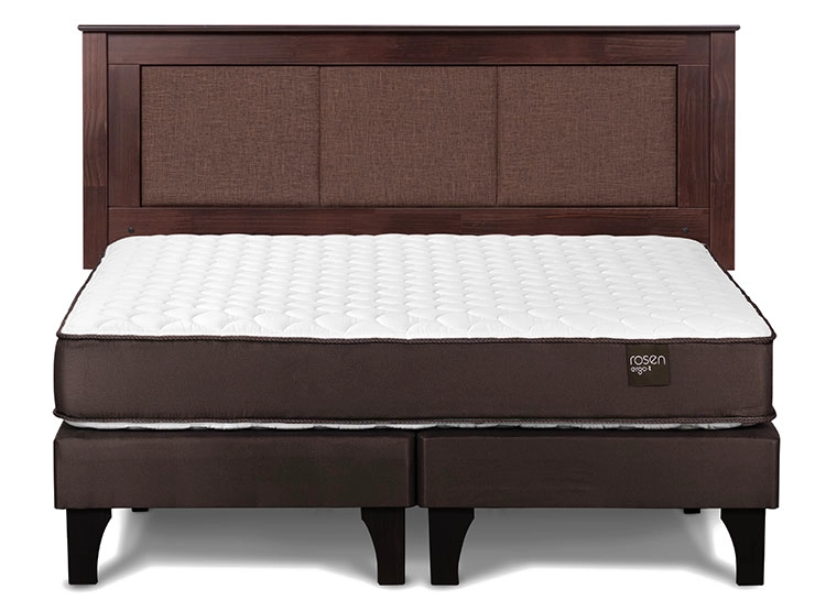 CAMA EUROPEA ROSEN ERGO T BD 2 PLAZAS + RESPALDO RACHEL - 1