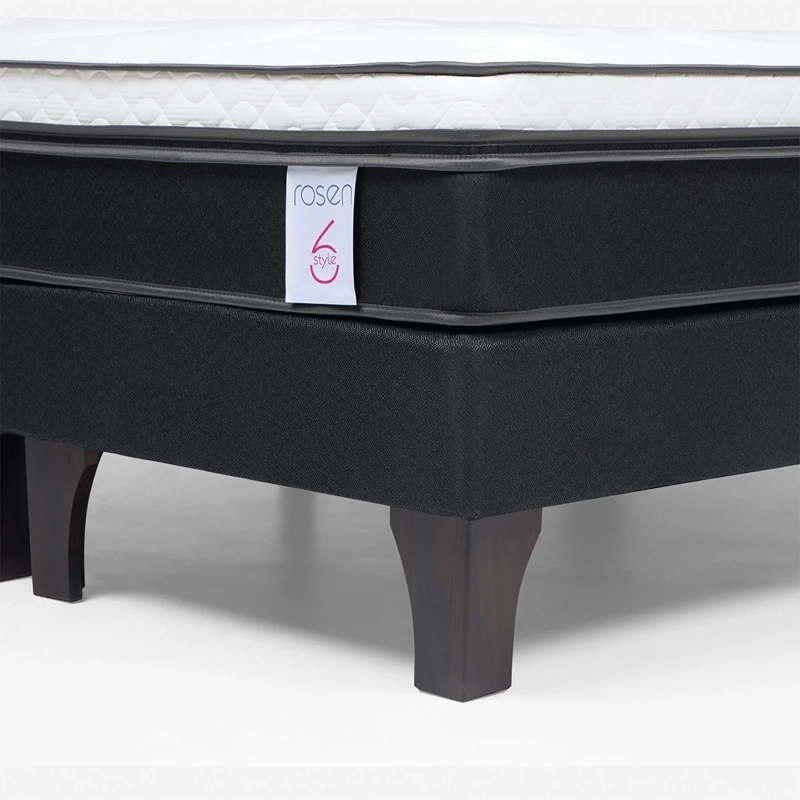 CAMA EUROPEA ROSEN STYLE 6 BD 2 PLAZAS + RESPALDO RACHEL - 5