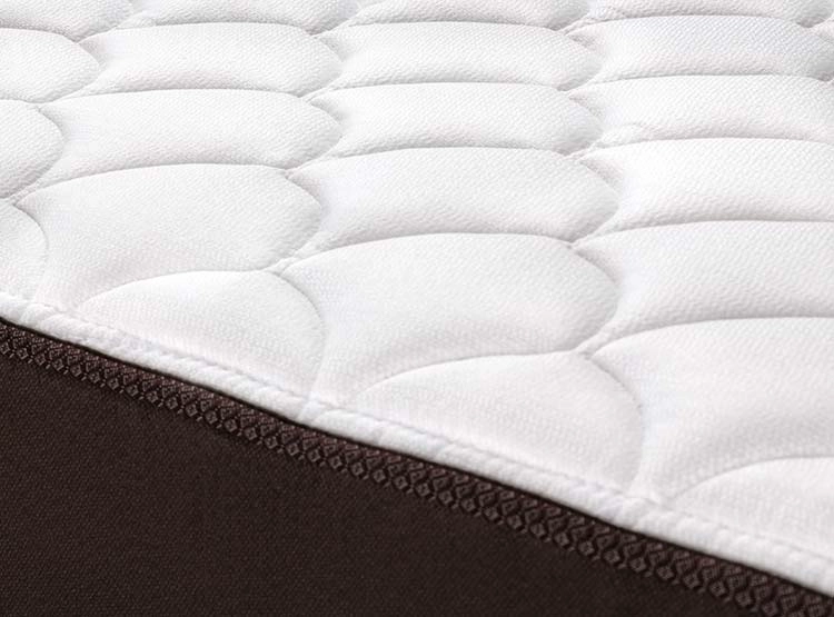 JUEGO DE DORMITORIO ROSEN CAMA DIVAN ERGO T 1.5 PLAZAS CAFÉ + RESPALDO RACHEL - 7