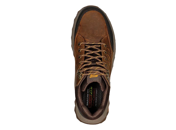 BOTINES CUERO HOMBRE SKECHERS CAFE ZELLER BAZEMORE - 4