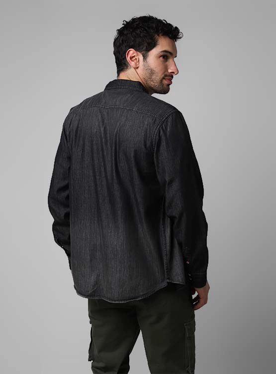 CAMISA MANGA LARGA ALGODÓN HOMBRE PEPE JEANS DENIM - 2