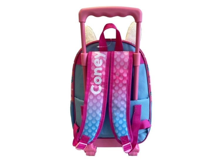 MOCHILA RUEDAS 3D CONEY OREJAS CRY BABIES - 3