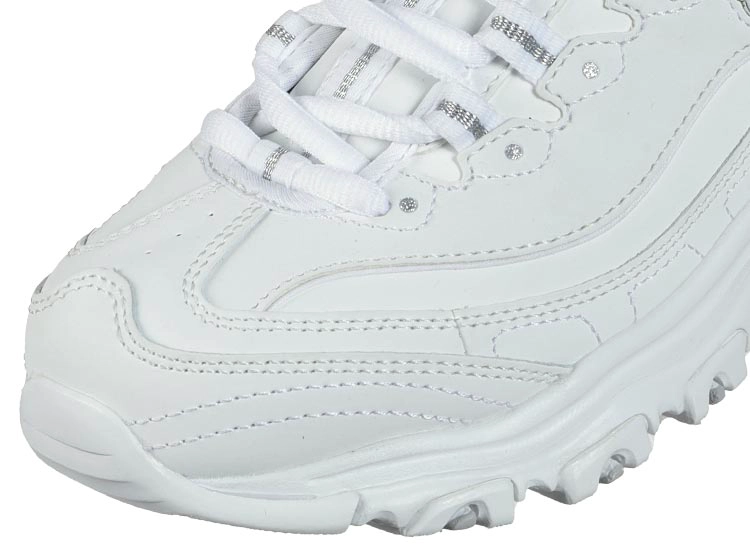 ZAPATILLAS MUJER SKECHERS URBANAS BLANCO D'LITES PLAY ON CUERO - 3