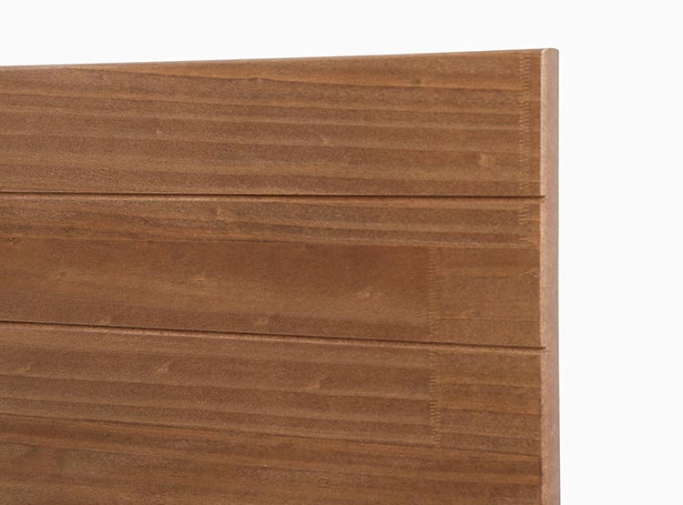 JUEGO DE DORMITORIO ROSEN CAMA EUROPEA WAVE 2 PLAZAS + SET TABOR CARAMEL - 5