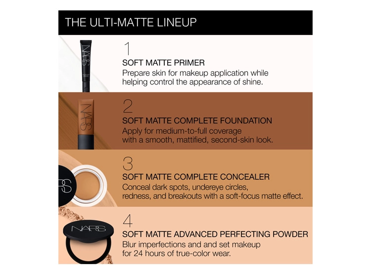 BASE DE MAQUILLAJE NARS SOFT MATTE COMPLETE CONCEALER 6.2 GR - 5