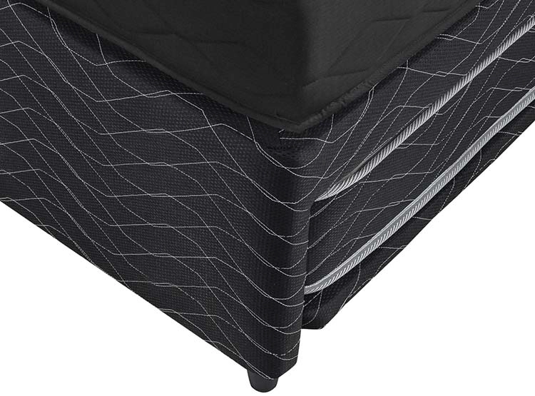 CAMA DIVAN FLEX THERAPEDIC PLUS BOX 1.5 PLAZAS NEGRO - 3