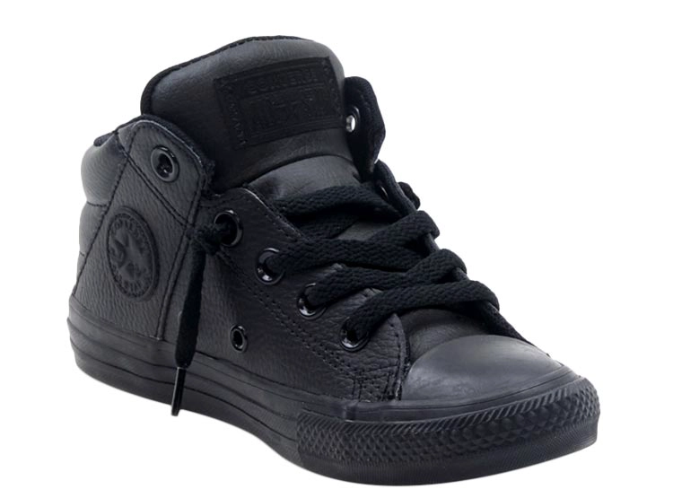 ZAPATILLAS NIÑO CONVERSE URBANAS NEGRO CHUCK TAYLOR ALL STAR AXEL CUERO - 2