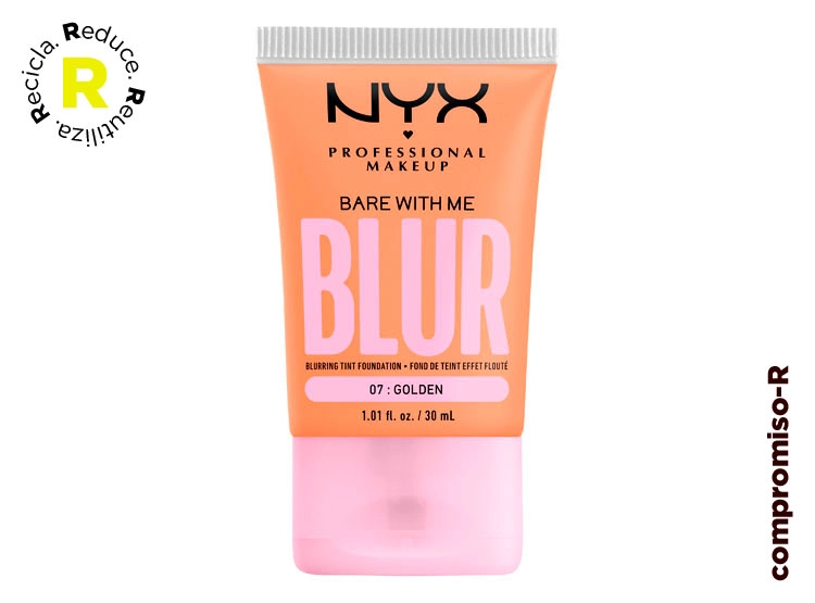 BASE DE MAQUILLAJE NYX BARE WITH ME BLUR TINT 30 ML - 1