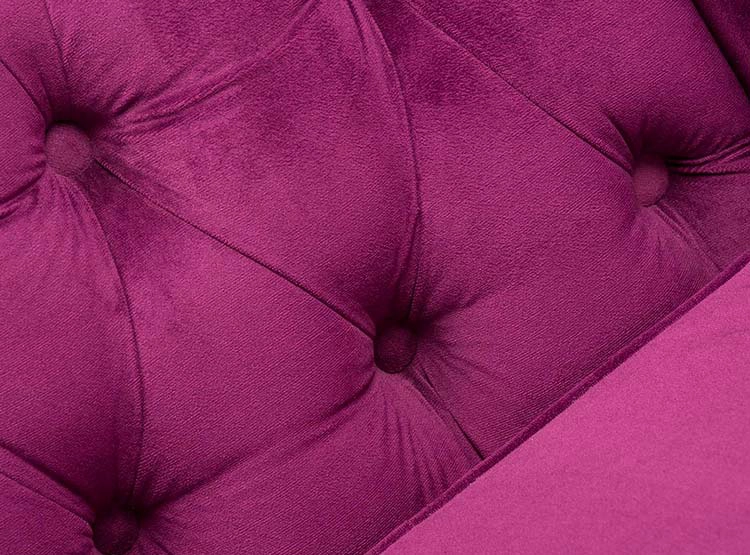 SOFÁ SECCIONAL BARRA DESIGN CHESTERFIELD IZQUIERDO 3 CUERPOS FELPA - 3