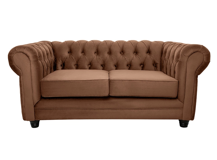 SOFÁ BARRA DESIGN CHESTERFIELD 2 CUERPOS - 1