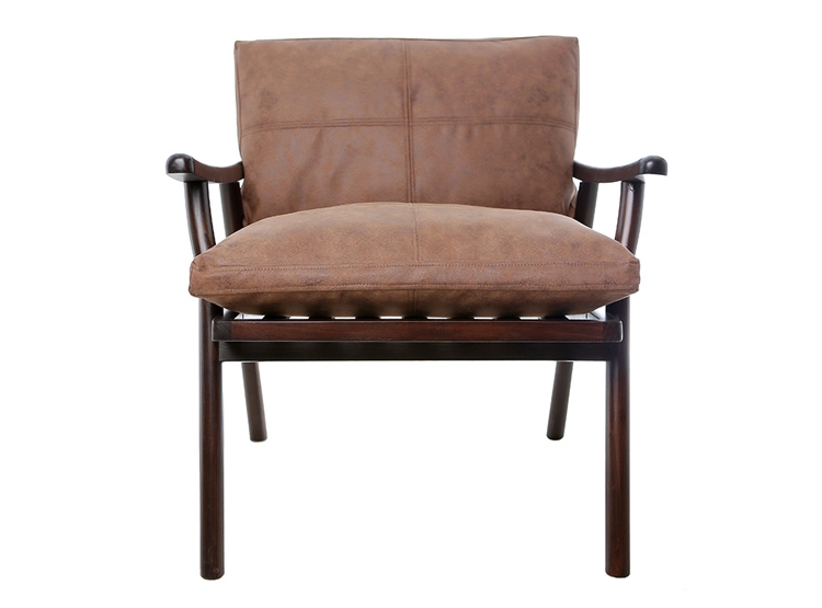 POLTRONA BARRA DESIGN AMALFI BONDED 1 CUERPO CUERO - 1