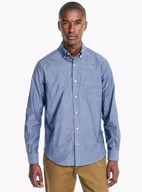 CAMISA HOMBRE NAUTICA CLÁSICO - 1