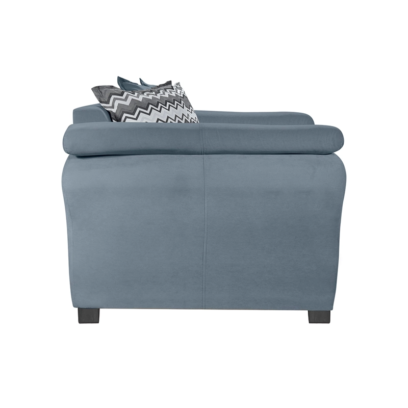 SOFÁ LIVING FACTORY MUSTANG 3 CUERPOS FELPA - 3