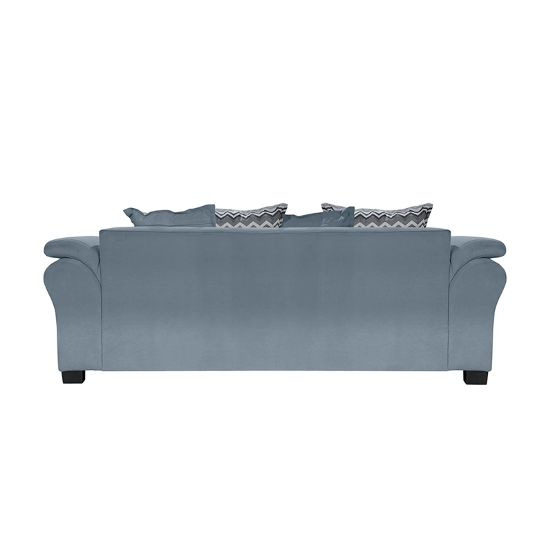 SOFÁ LIVING FACTORY MUSTANG 3 CUERPOS FELPA - 4